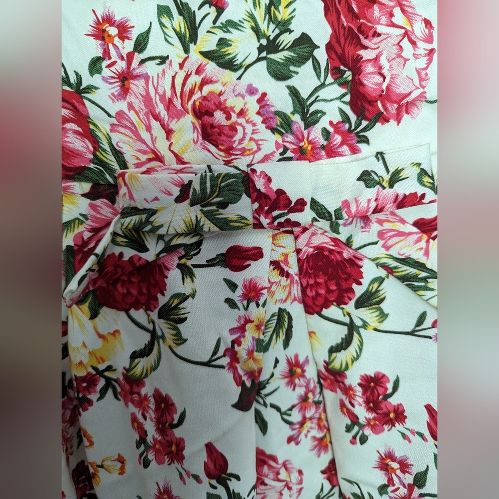 LULU'S Multi Color Floral Sleeveless Dress Large - Picture 3 of 7